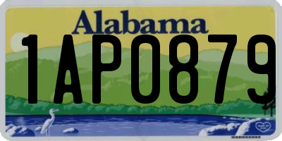AL license plate 1AP0879