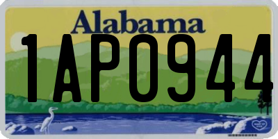 AL license plate 1AP0944