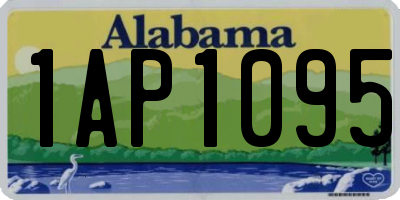 AL license plate 1AP1095