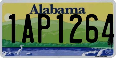 AL license plate 1AP1264