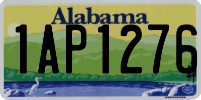 AL license plate 1AP1276