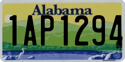 AL license plate 1AP1294