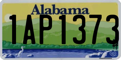 AL license plate 1AP1373
