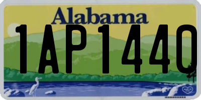 AL license plate 1AP1440