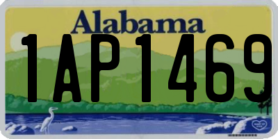 AL license plate 1AP1469