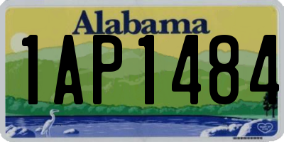 AL license plate 1AP1484