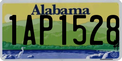 AL license plate 1AP1528