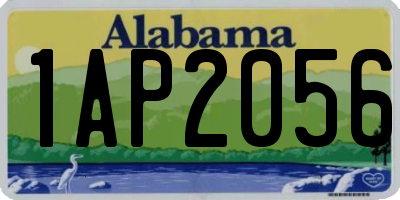 AL license plate 1AP2056