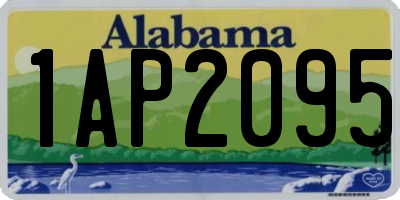 AL license plate 1AP2095