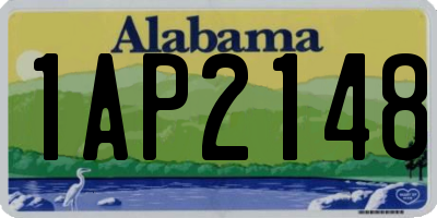 AL license plate 1AP2148