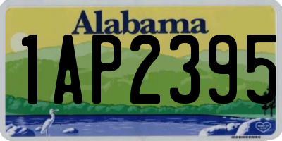 AL license plate 1AP2395