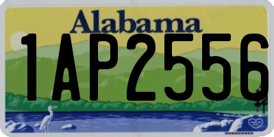 AL license plate 1AP2556