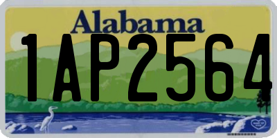 AL license plate 1AP2564