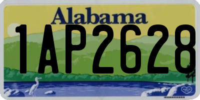 AL license plate 1AP2628