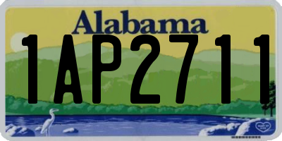 AL license plate 1AP2711