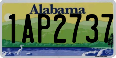 AL license plate 1AP2737