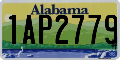 AL license plate 1AP2779