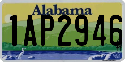 AL license plate 1AP2946