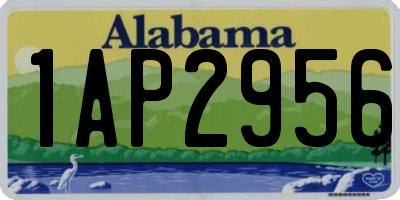 AL license plate 1AP2956