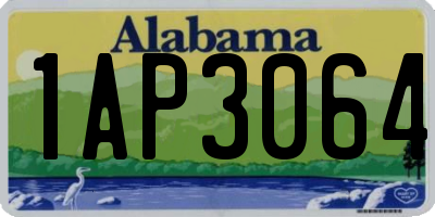 AL license plate 1AP3064