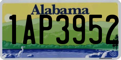 AL license plate 1AP3952