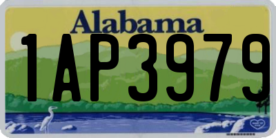 AL license plate 1AP3979