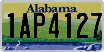 AL license plate 1AP4127