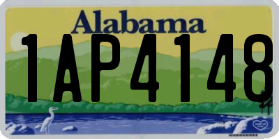 AL license plate 1AP4148