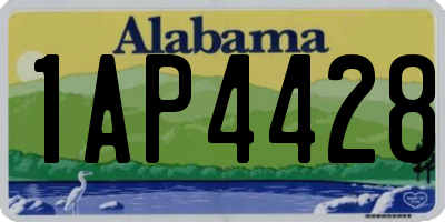 AL license plate 1AP4428