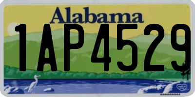 AL license plate 1AP4529