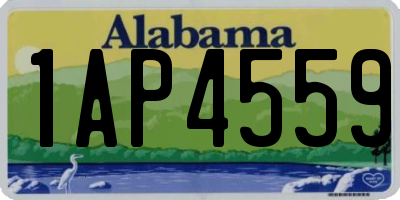 AL license plate 1AP4559