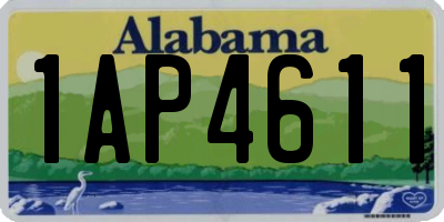 AL license plate 1AP4611