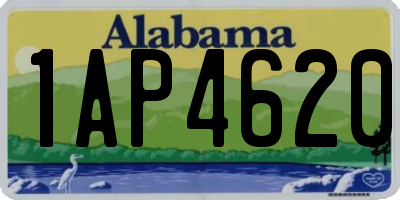 AL license plate 1AP4620