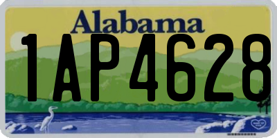 AL license plate 1AP4628