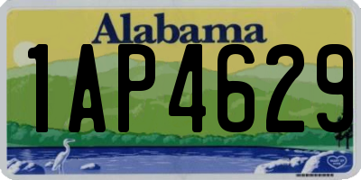 AL license plate 1AP4629