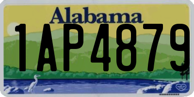 AL license plate 1AP4879