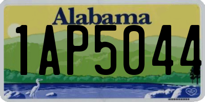 AL license plate 1AP5044