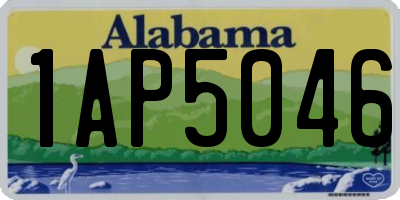 AL license plate 1AP5046