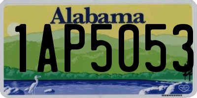 AL license plate 1AP5053