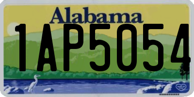 AL license plate 1AP5054