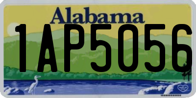 AL license plate 1AP5056