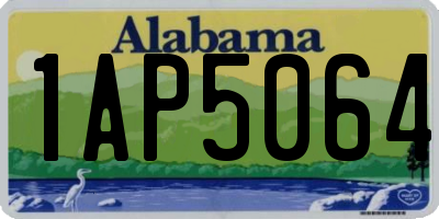 AL license plate 1AP5064