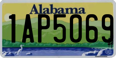 AL license plate 1AP5069