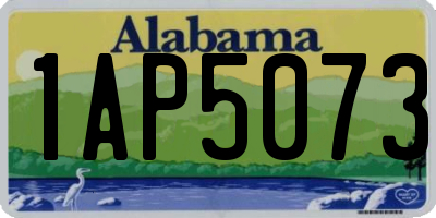 AL license plate 1AP5073