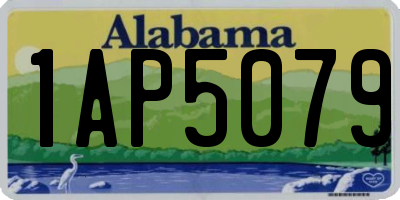 AL license plate 1AP5079
