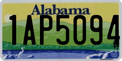 AL license plate 1AP5094