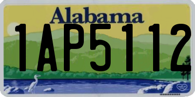 AL license plate 1AP5112