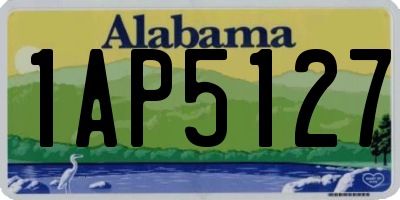 AL license plate 1AP5127