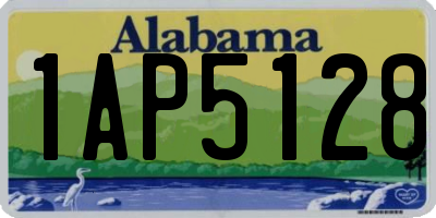 AL license plate 1AP5128