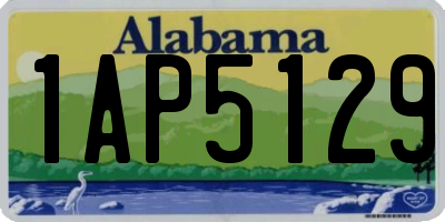 AL license plate 1AP5129
